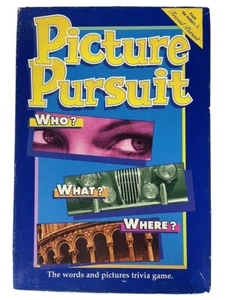 Picture Pursuit Parker Brothers New Sealed Shrink Wrap Trivia Family Game Words - Picture 1 of 5