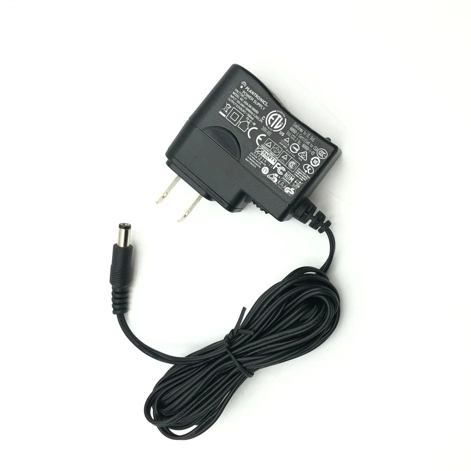 NEW - PLANTRONICS SSC-090050 Power Supply 9V - 500mA OEM AC/DC Adapter 203158-01 - Image 1 of 4