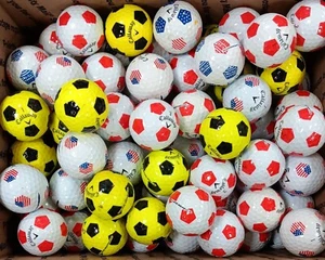 •• 100 AAA Callaway •••• TRUVIS (Chrome Soft series) •••• Good 3A Golf Balls! •• - Picture 1 of 4