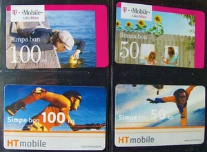 4 Expired Prepaid Phone International Calling Cards, Croatia (D36) - Picture 1 of 2