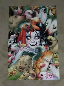 HARLEY QUINN #2 ART PRINT BY AMANDA CONNOR & PAUL MOUNTS 11x17 - Picture 1 of 1