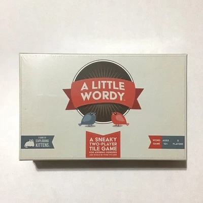 A Little Wordy Exploding Kittens Tile Word Game NEW - Image 1 of 4