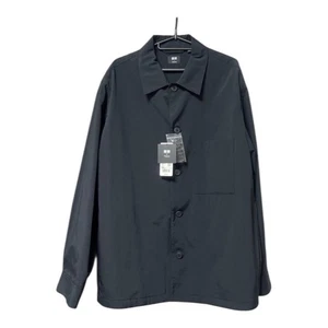 UNIQLO × Theory Kando Shirt Jacket Black XL Lightweight Quick-Dry Flexible - Picture 1 of 3