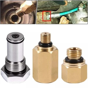 ICP Oil Fuel Rail Adapter IPR Valve Air Test Fitting Tool for 2003-2010 Ford 6.0 - Picture 1 of 12