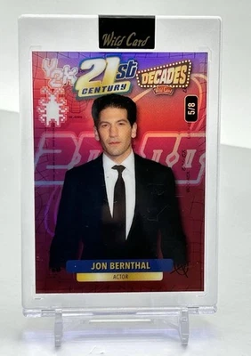 Jon Bernthal 2024 Wild Card Decades Encased 5/8 Walking Dead/Punisher 2D3-JB - Image 1 of 2