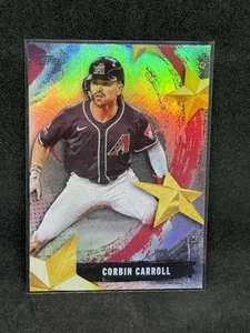 2025 Topps Series 1 Corbin Carroll Stars Of The MLB #SMLB-15 - Picture 1 of 2