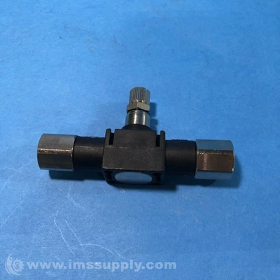 Válvula de control de flujo de aire de nailon Legris hembra FNIP Foto 1 de 4