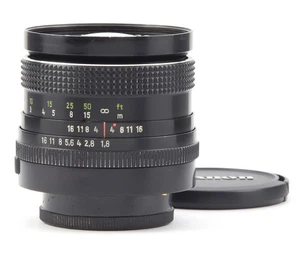 Carl Zeiss Jena DDR Pancolar MC Electric 1.8/80mm Lens M42 Mount - Picture 1 of 8