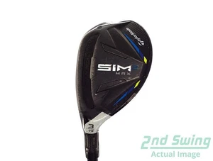 TaylorMade SIM2 MAX Rescue Hybrid 3 Hybrid 19° Graphite Regular Left 41.0in - Picture 1 of 10
