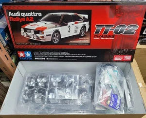1/10 R/C Audi quattro Rallye A2 (TT-02) TAMIYA 58667-60A - Picture 1 of 4