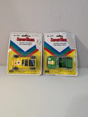 Vintage Super Wheel 3.25"  Die-Cast Buggy & Jeep MOC - Larger Scale, Unbranded - Image 1 of 4