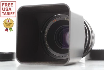 [Opt MINT w/ Hood] Hasselblad Carl Zeiss Planar T* CF 100mm f3.5 Lens From JAPAN - Image 1 of 4