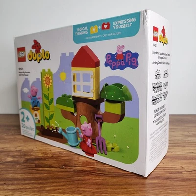 LEGO Duplo Peppa Pig Garden & Tree House 10431 – 20 pcs – New Sealed Preschool - Image 1 of 4
