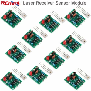 Módulo de detección de sensor receptor láser de 5 V tubo no modulador 10 piezas para Arduino - Imagen 1 de 6