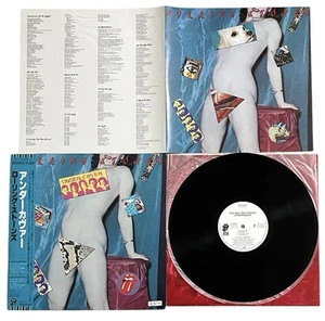 Rare Japan Promo LP☆ROLLING STONES/UNDERCOVER Vinyl w Obi,Insert White Label - Picture 1 of 7