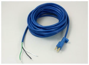 POWER CORD, 18/3 BLUE 40' - Afbeelding 1 van 3