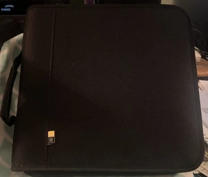 Case Logic 104 CD Prosleeve 3 Ring Expandable Storage Binder New Never Used - Picture 1 of 6