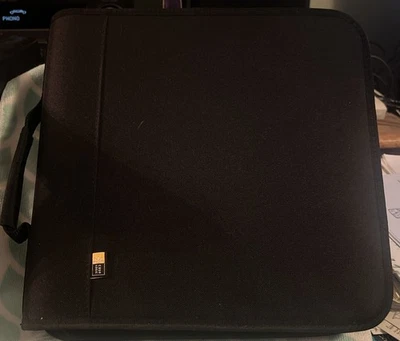 Case Logic 104 CD Prosleeve 3 Ring Expandable Storage Binder New Never Used - Image 1 of 4