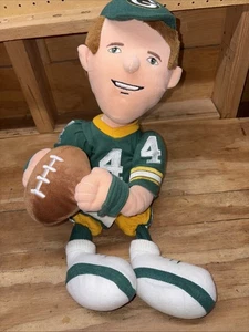 Green Bay Packers Brett Favre Bean Bag Plush rare Fast Shipping - Picture 1 of 11