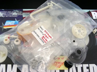 Team Associated RC10 GRAPHITE Ball Bearing Transmission Gearbox  & Motor Plate ! - Image 1 of 4