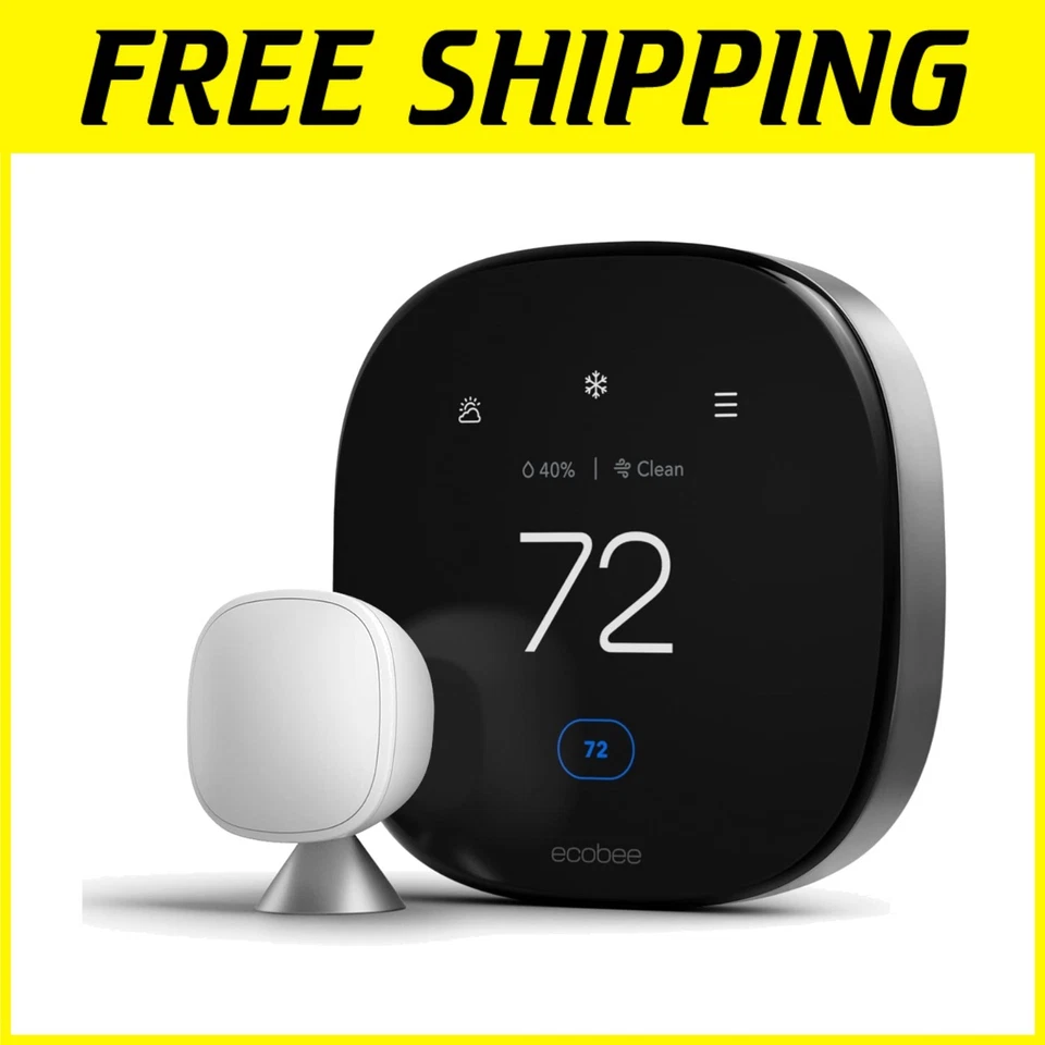 Programmable Wifi Thermostat - Works with Siri & Alexa - Image 1 of 4