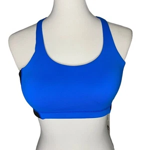 Motion by Coalition Sport BH groß blau schwarz Schnallen am Nacken herausnehmbare Polster - Bild 1 von 6