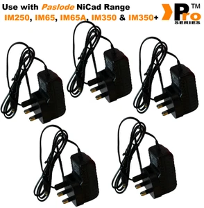 5 x Paslode Spit Pulsa Reemplazo AC / DC Adaptador de cargador de batería de red 240v - Imagen 1 de 2