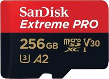 SanDisk Micro SD Card Extreme 128GB 256GB Class 10 Flash Memory Card SDHC SDXC