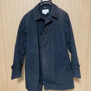 Nanamica Herren Gore-Tex Balmacaan Mantel Jacke Oberbekleidung schwarz Taschen SUBF100 - Bild 1 von 7