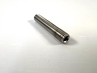 Conjunto de parafuso de aço inoxidável 1,75 polegadas 5/16-24 estabilizador de arco e flecha roscado - Imagem 1 de 2