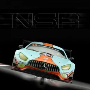 NSR SLOT CARS N0153SW- 1:32 SCALE Mercedes-AMG GT3 GULF EDITION 24H PAUL RICA... - Foto 1 di 1