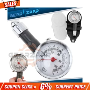 Professional Car Tire Tyre Pressure Gauge Air Measurement Psi/Bar Eqyjslklquhxyd - Picture 1 of 16