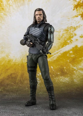 Avengers Infinity Wars Bucky & Tamashii Effect Impact S. H. Sh Figuarts Figura - Imagen 1 de 4