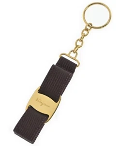Salvatore Ferragamo Schlüsseletuis/Schlüsselringe goldbraun 2200562817339 - Bild 1 von 4