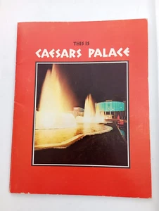 Vintage This is Ceasar's Palace promotional book - Picture 1 of 7