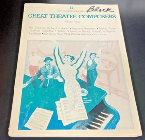 Chappell Collection of Great Theatre Composers Vol Three Sheet Music - Picture 1 of 12