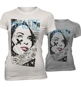 Damen Lady Fit T-Shirt Haute Couture News Design Mode HT18420 - Bild 1 von 1