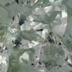 LIGHT GREEN AMETHYST 8 MM TRILLION CUT SOLD PER STONE F-1396 - Picture 1 of 1
