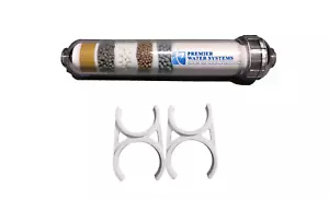 Filtro de agua ionizador alcalino de ósmosis inversa mineral de 2"x10" ORP Neg 1/4" FNPT - Imagen 1 de 7