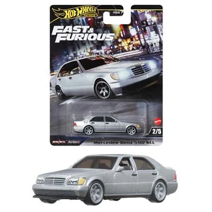 2024 Hot Wheels Premium FAST & FURIOUS Mix 3 Mercedes-Benz 500SEL HRT94-9866 - Picture 1 of 7