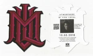Atmosphere - Mi Vida Local promotoional sticker Appx. 3" x 3" NEW Die-Cut - Picture 1 of 1