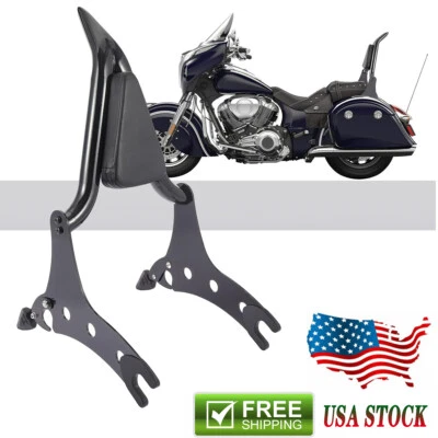 22" Sissy Bar Backrest For Indian Challenger/Pursuit/Chieftain/ Roadmaster 14-24 — 第 1/4 张图片