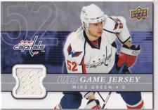 08/09 UD UPPER DECK MIKE GREEN GAME USED JERSEY
