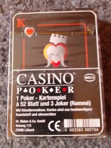 Pokerkarten 52 farbige Kunststoffkarten und 3 Joker (Rommé) mit Künstlermotiven - Bild 1 von 4