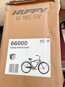 Huffy 26-Inch Good Vibrations Cruiser Men's Bike, BLACK - Picture 1 of 2