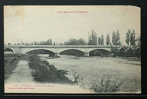 FRANCE 1093-TARBES -Pont Sur l'Adour-Les Hautes-Pyrénéks - Picture 1 of 2