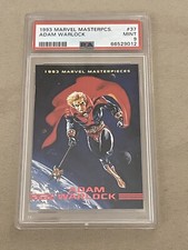 1993 Marvel Masterpieces - Adam WARLOCK - PSA 9 MINT (Warlock from GOTG3)
