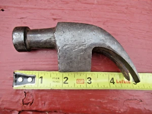 Vintage Zimmermann Klaue Hammerkopf Shapleigh Hardware St Louis 3/4 Pfund, geschmiedet - Bild 1 von 15