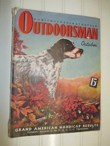 Outdoorsman Magazine Vintage October 1939 - Picture 1 of 2