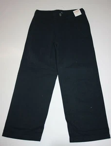New Gymboree Boys 6 year Black Dress Pants Adjustable Waist Flat Front - Picture 1 of 2